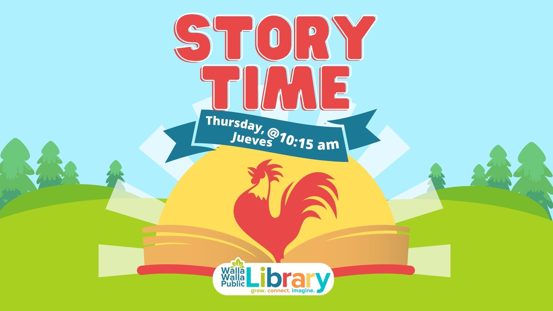 Story Time every Thursday @ 10:15 am