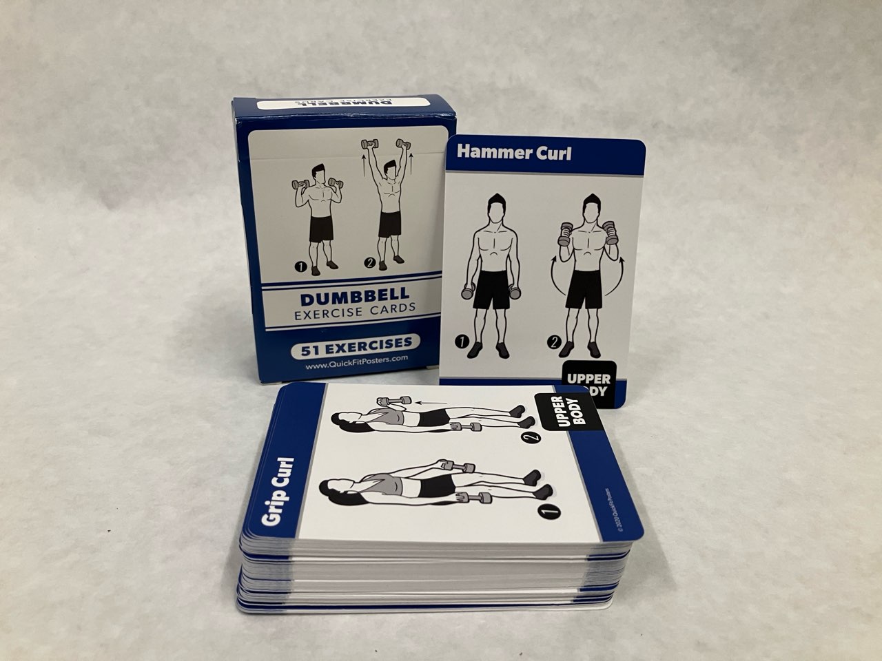 Dumbbell Exercise Cards