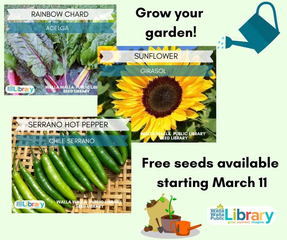 Free seeds available starting March 11