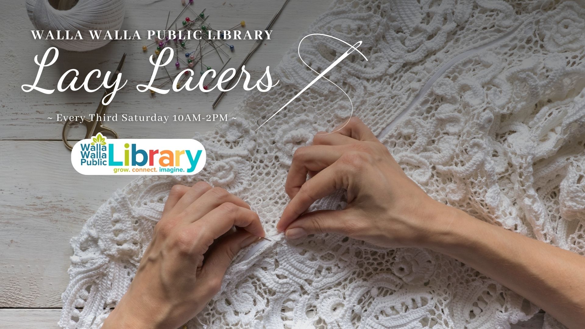 Lacy Lacers every third Saturday at 10