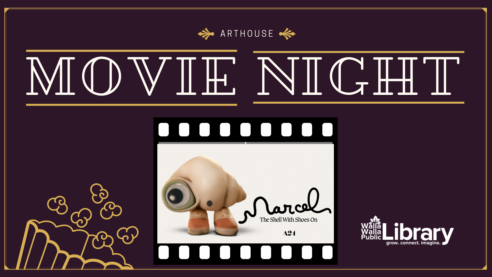 Marcel the Shell Arthouse Movie Night