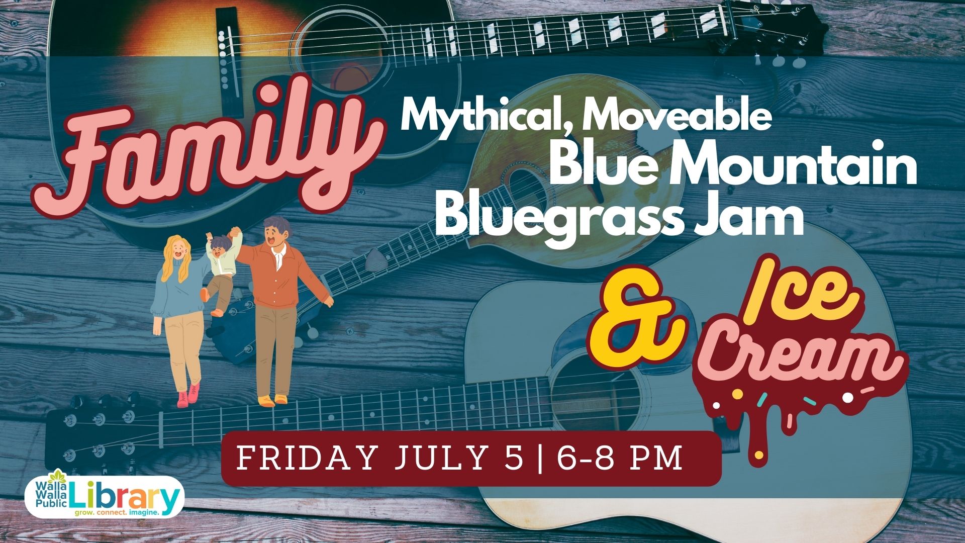 Bluegrass Jam Family Night July 5, 2024